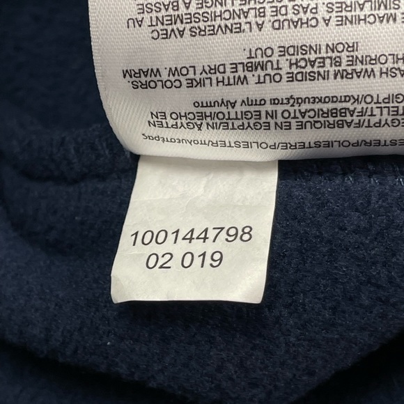 Men’s BROOKS BROTHERS 1/4 Zip Polar Fleece Pullover OLIVE GREEN & NAVY NWOT XL - Picture 7 of 7